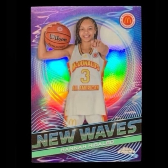 Hannah Hidalgo Rookie Refractor Insert Card SP -Notre Dame Fighting Irish - Picture 5 of 6